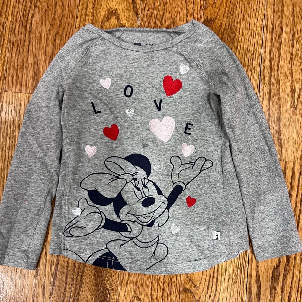 Minnie Mouse Love Long Sleeve